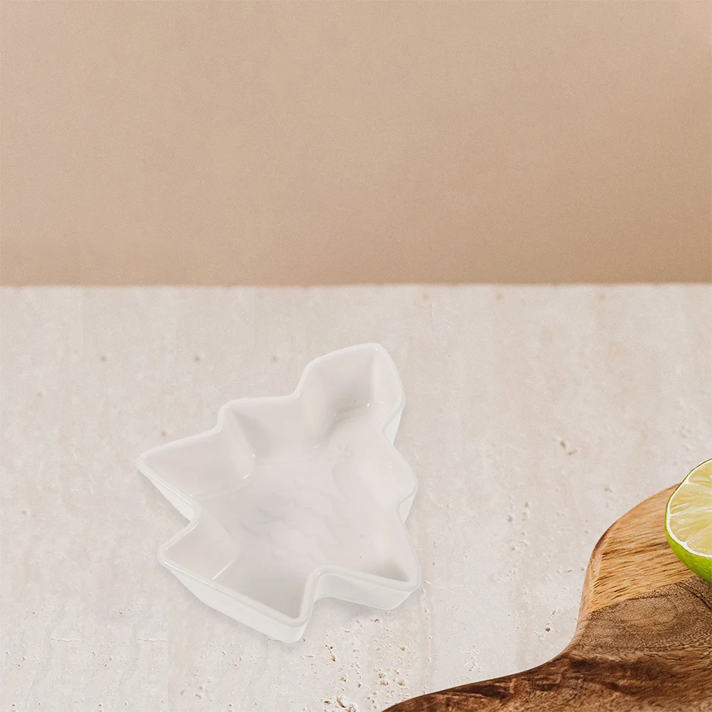 

2 Pcs Salad Bowl Convenient Snack Plate Fruit Appetizer Plates Party Cute Dessert Serving Dinner Ceramic