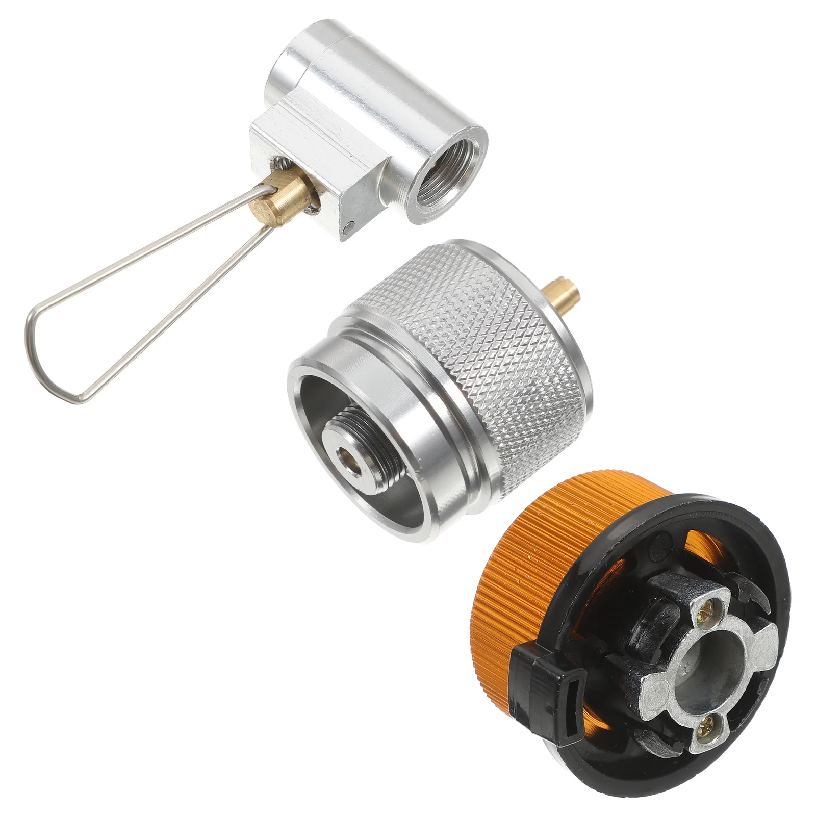 

Gas Refill Adapter Kit with Canister Converter and Vent Valve for Camping Hiking Backpacking Stove Fuel Transfer Outdoor Cooking