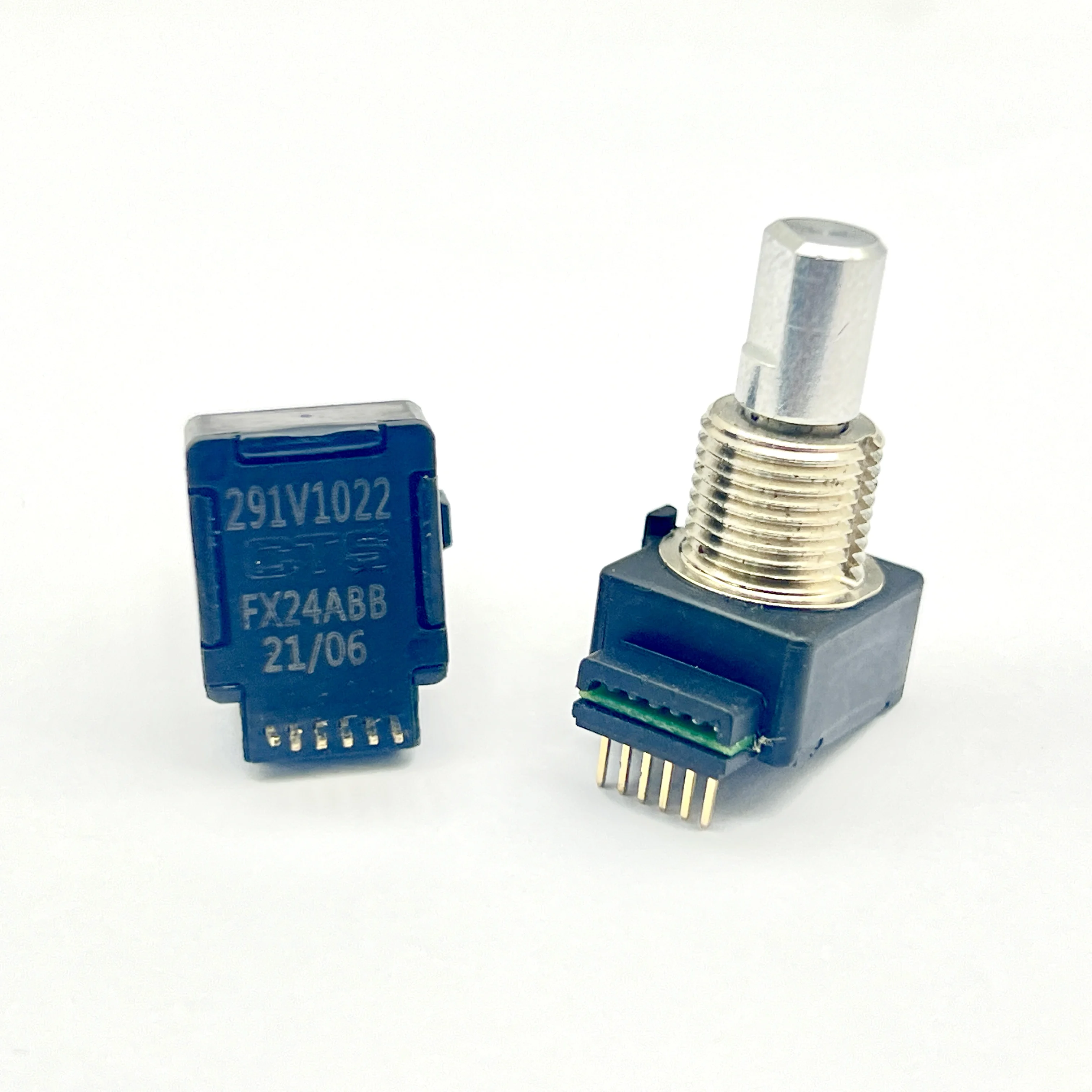 1 piece CTS optical encoder 24 positioning 291V1022 FX24ABB with push switch 6-pin shaft length 17mm