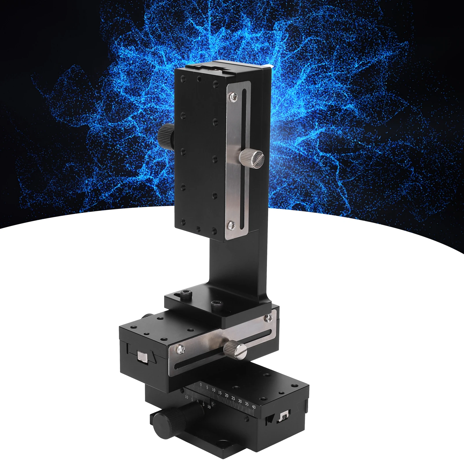 

HF3‑A90 Linear Translation Stage XYZ Axis Manual Trimming Adjustable Platform 40 x 90mm Gear Sliding Stage