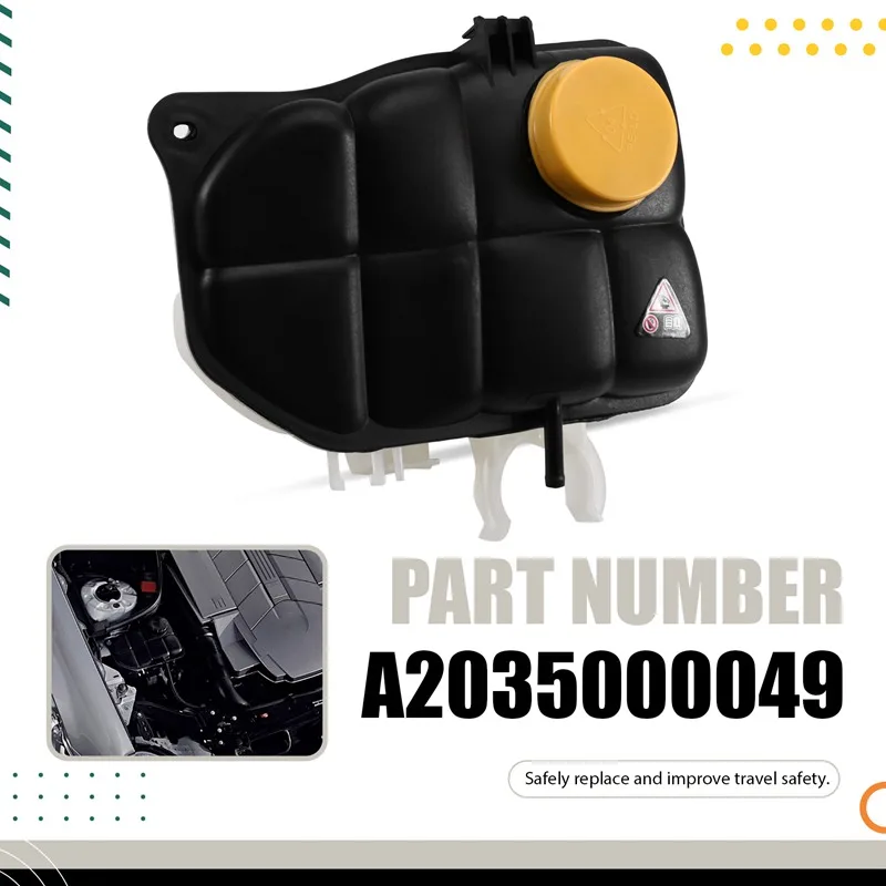 Super Sale Coolant Reservoir Overflow Expansion Tank for Mercedes Benz W203 C180