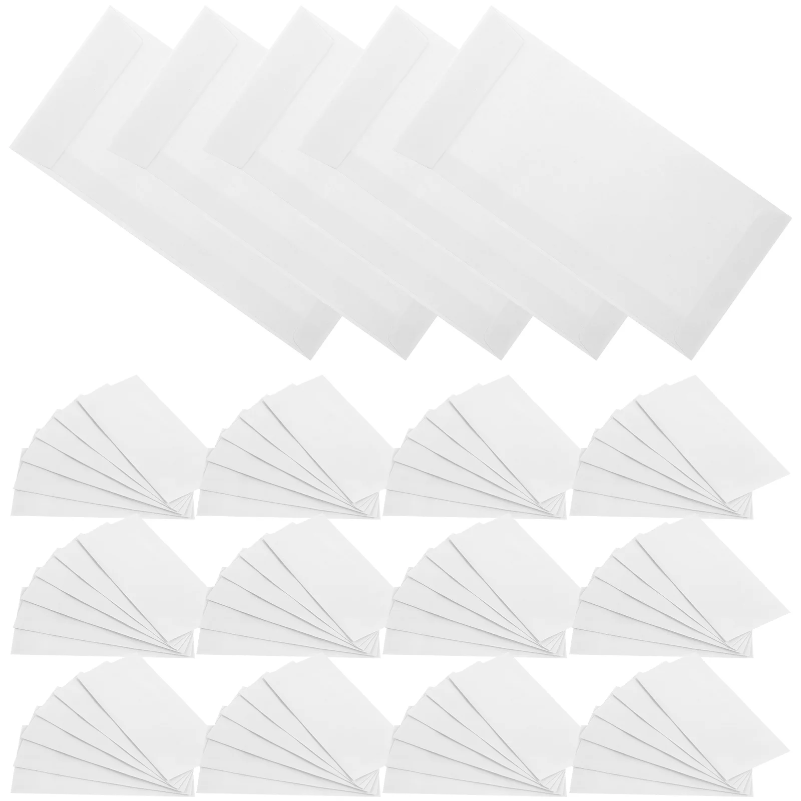 Buste piccole da 120 pezzi Buste per contanti autoadesive per conservare denaro Budget Risparmio Sfida Moneta Pacchetto di denaro