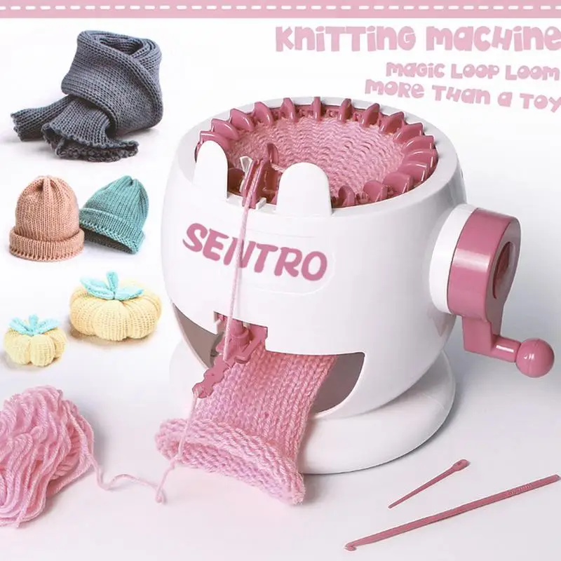 Knitting Machine Hand Knitting Machine DIY Hand Knit Dual Mode Knitting Loom & Boards Socks Hand Artifact Knitting Machine