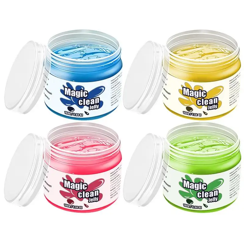 

160g Car Dust Cleaner Gel car Crevice Clean Gel auto Multipurpose Household Cleaning Supplies auto Interior shiner accessories