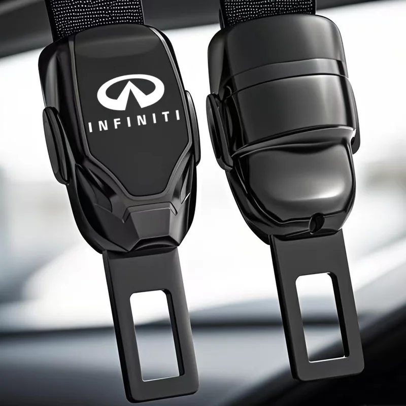 

Car Seat Belt Extension Plug Safety Seat Lock Clip Buckle for Infiniti FX35 Q50 Q30 ESQ QX50 QX60 QX70 EX JX35 G35