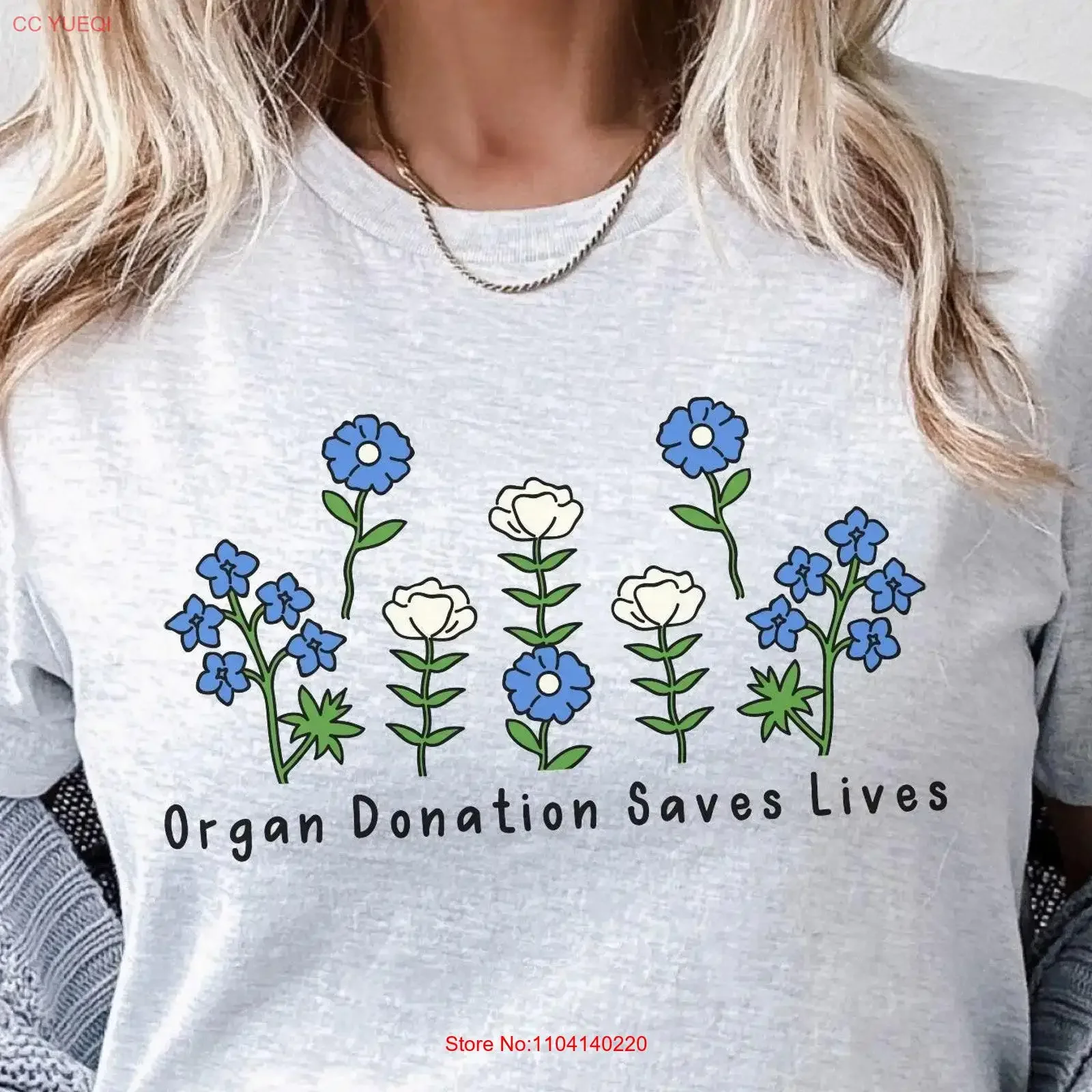 Organ Donation Saves Lives T Shirt OPO Donate Life Month Tissue Say Yes to vintage Washed fashion Comfortable Stylish