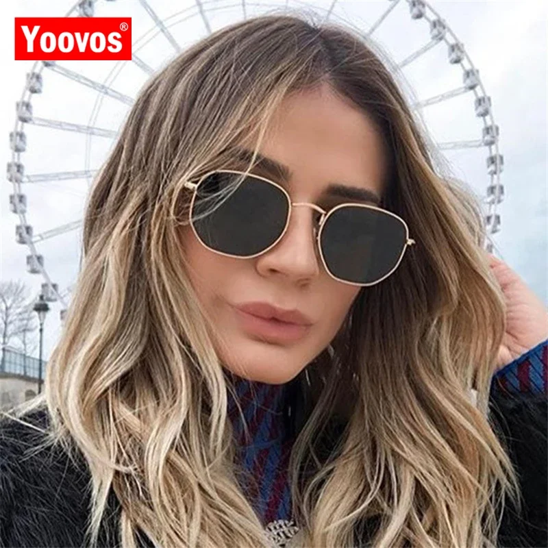 

Yoovos Vintage Square Sunglasses Women 2023 Retro Luxury Designer Sunglasses Women 2023 High Quality Mirror Lunette Soleil Femme