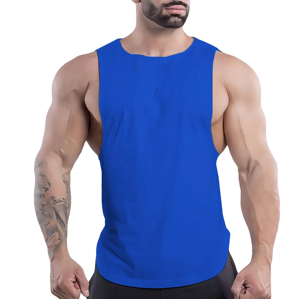 Cztery pory roku moda na co dzień dla dorosłych mężczyzn odzież sportowa Tank Top Outdoor Street Fitness szybkoschnący oddychający luźny Fugees