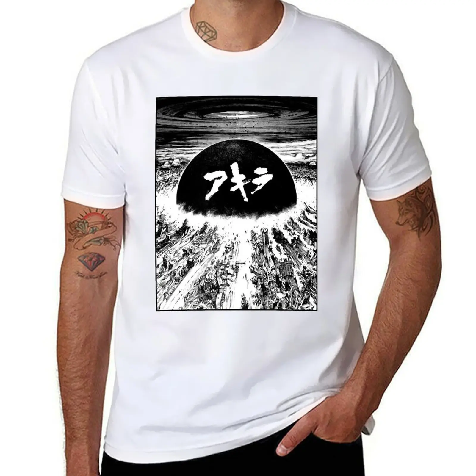 

Akira explosion poster 2 T-Shirt t shirts with prints t shirt custom print T-Shirt