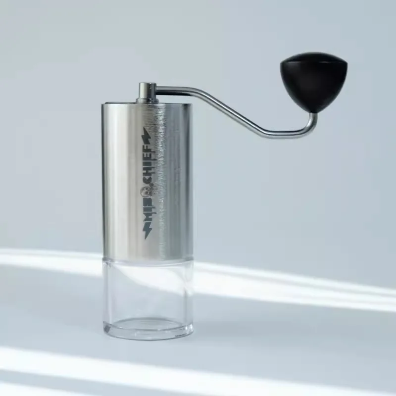 Mischief- M40 Manual Coffee Grinder,Portable Mill, High Nitrogen Steel Burr, Mini Bean Milling, Portable Kitchen Grinder