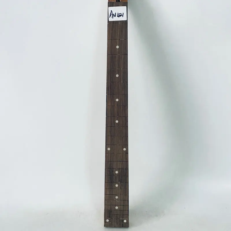 AN421 Unfinished Eletric Guitar Neck No Frets No Paints for Headless Guitar 24 Frets 648mm Scales Length DIY Guitar Accessories