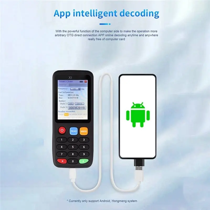 New Tech X7 NFC RFID Card Copier Reader Writer Duplicator For Mulit Frequency Read And Writer Smart Card Programming Card