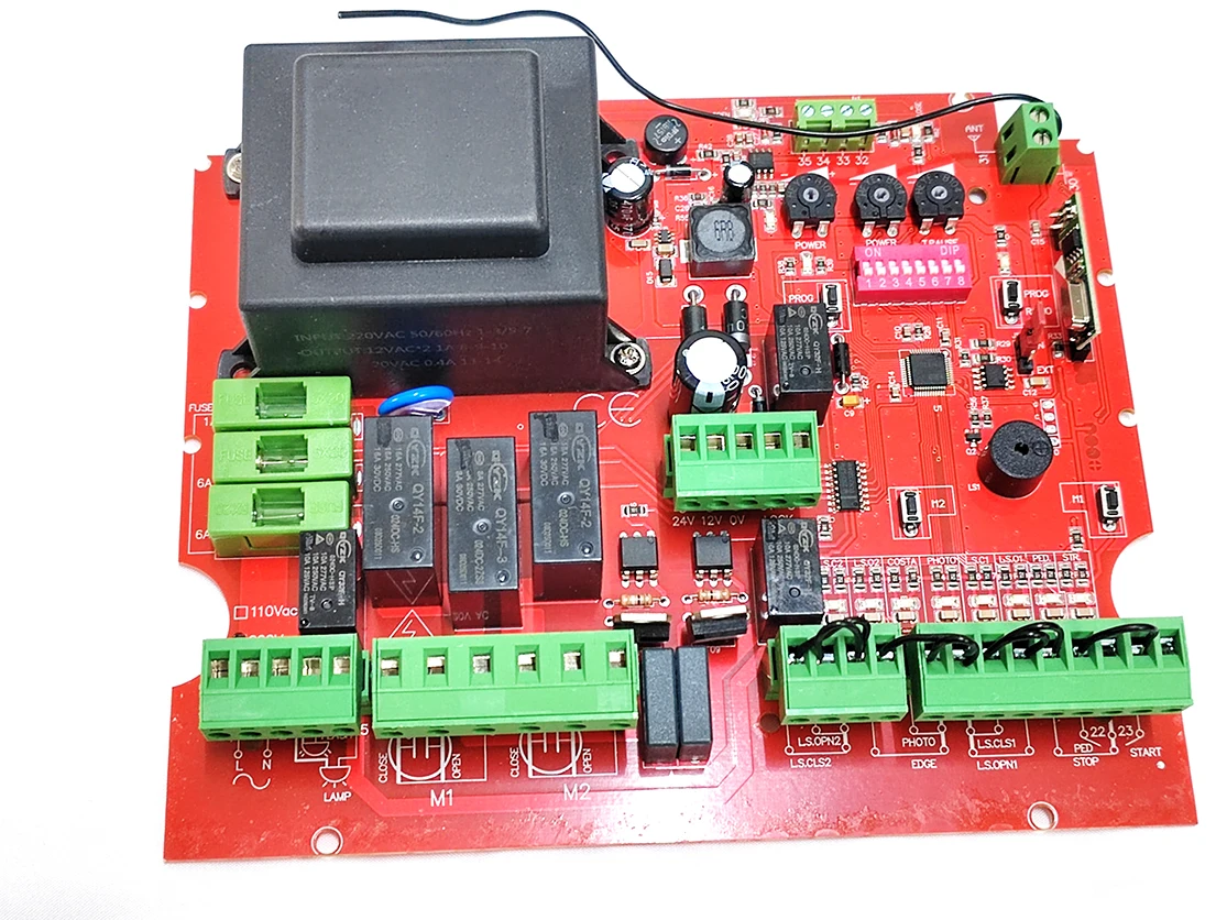 110V AC230V Swing Gate Openers Circuit Board Universal Swing Gate Motor Main Electronic Control Board