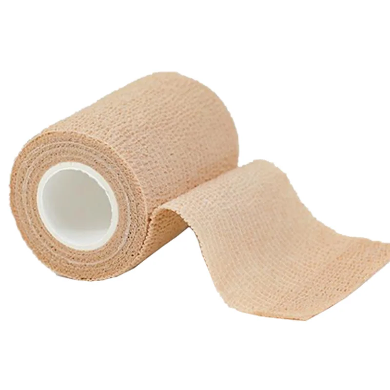 1Roll Self Adhesive First Aid Skin Tape Elastic Patch for Sports First Aid Wound Plasters Tape