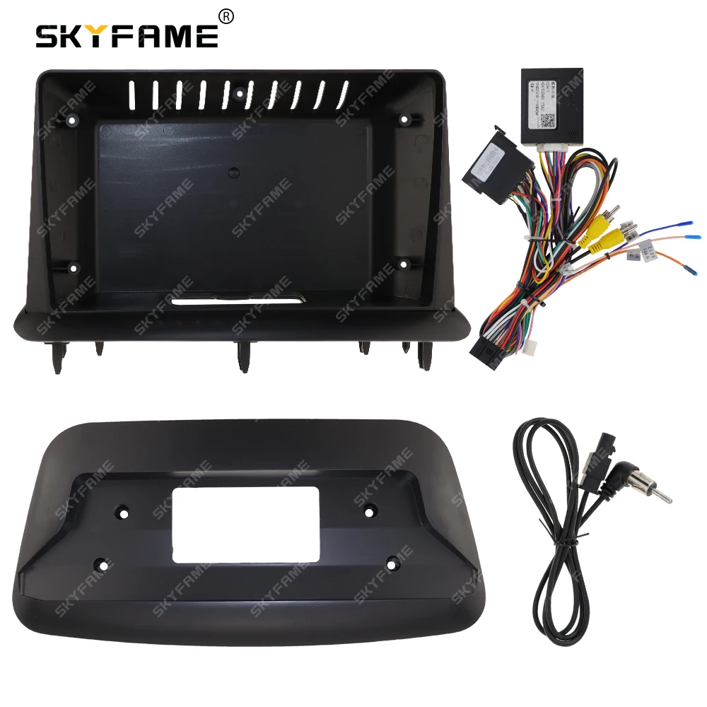 SKYFAME For Great Wall Haval H1 Car Frame Fascia Adapter Canbus Box Decoder Android Radio Dash Fitting Panel Kit