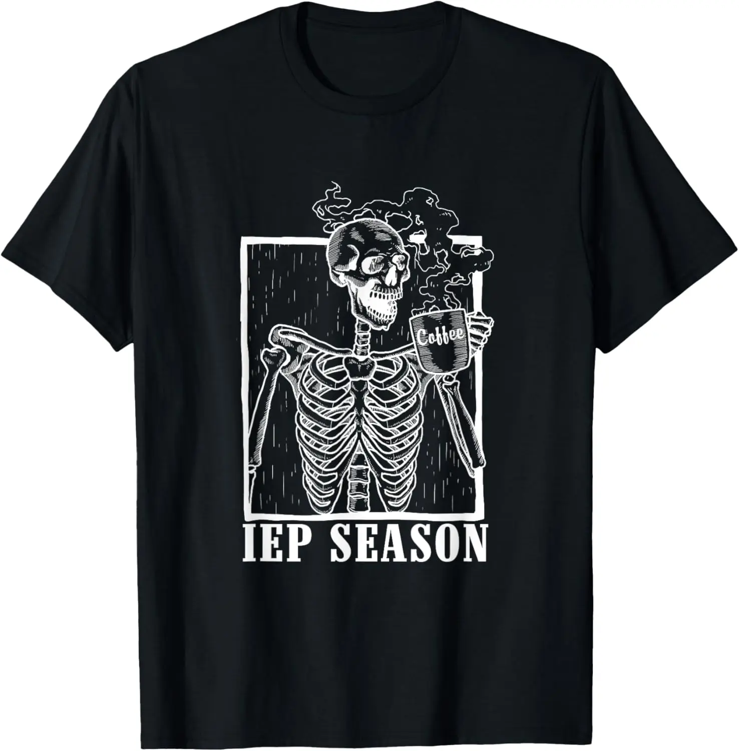 IEP Season Skeleton Speech Therapy Speech Pathologist SLP T-Shirt