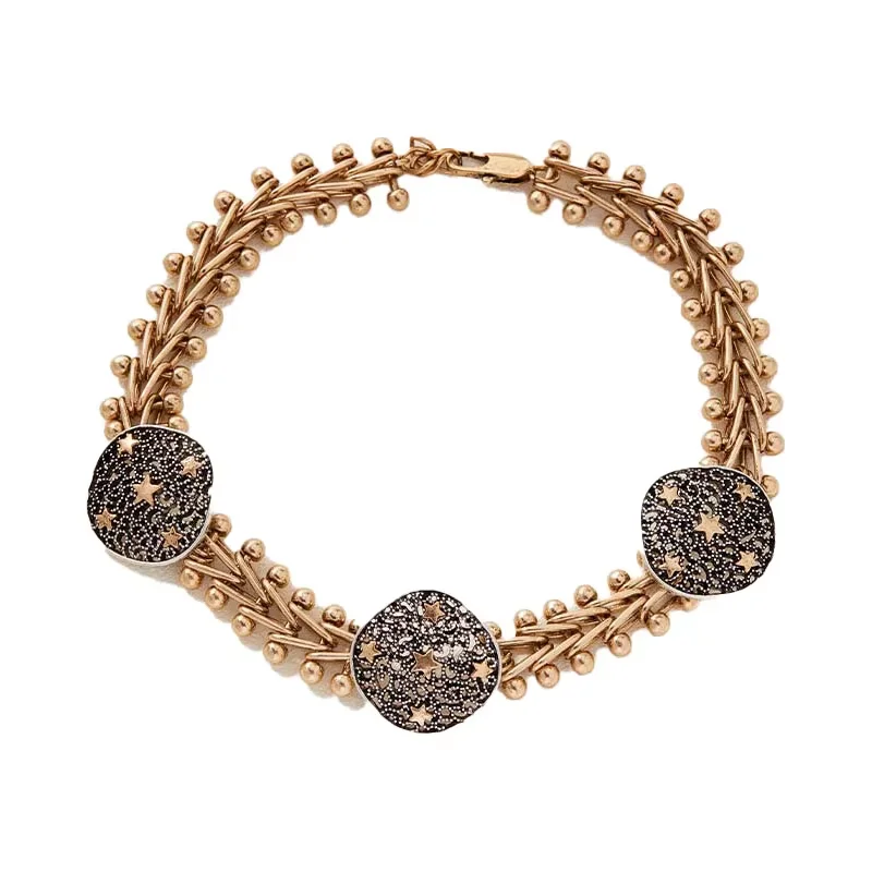 

Leshore Simple Retro Constellation Necklace Fashionable And Elegant Collares Para Mujer