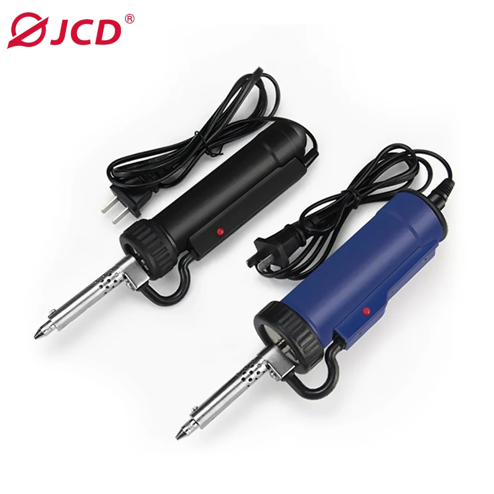 

JCD Automatic Vacuum Desoldering Pump AC 110V/220V Electric Desoldering Gun with 3 Suction Tip for Tin Removal and Soldering