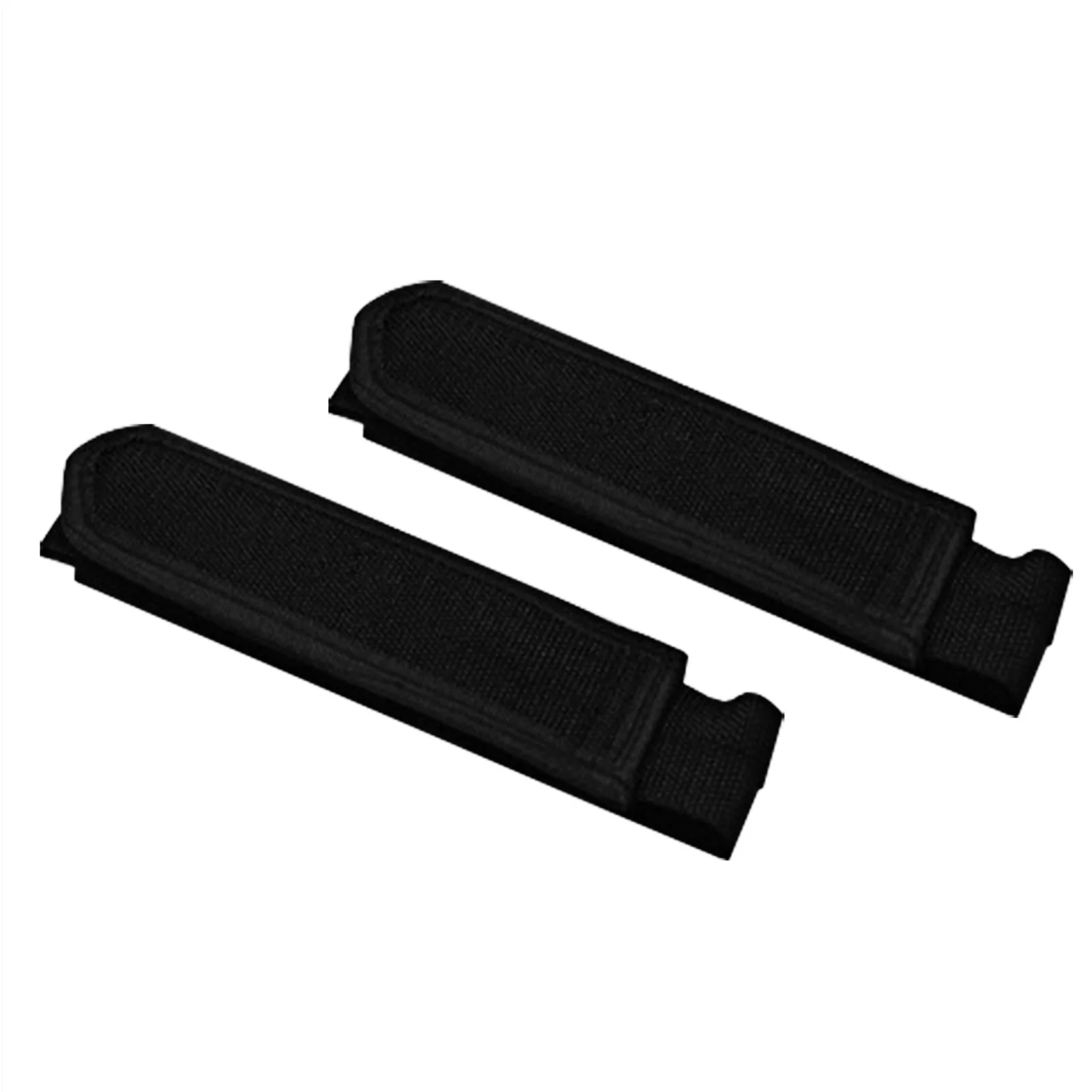 

Adjustable Bike Pedal Straps Anti-Slip Fixed Gear Cycling Bands Feet Set Black Sturdy Nylon Material Double Adhesive Tapes