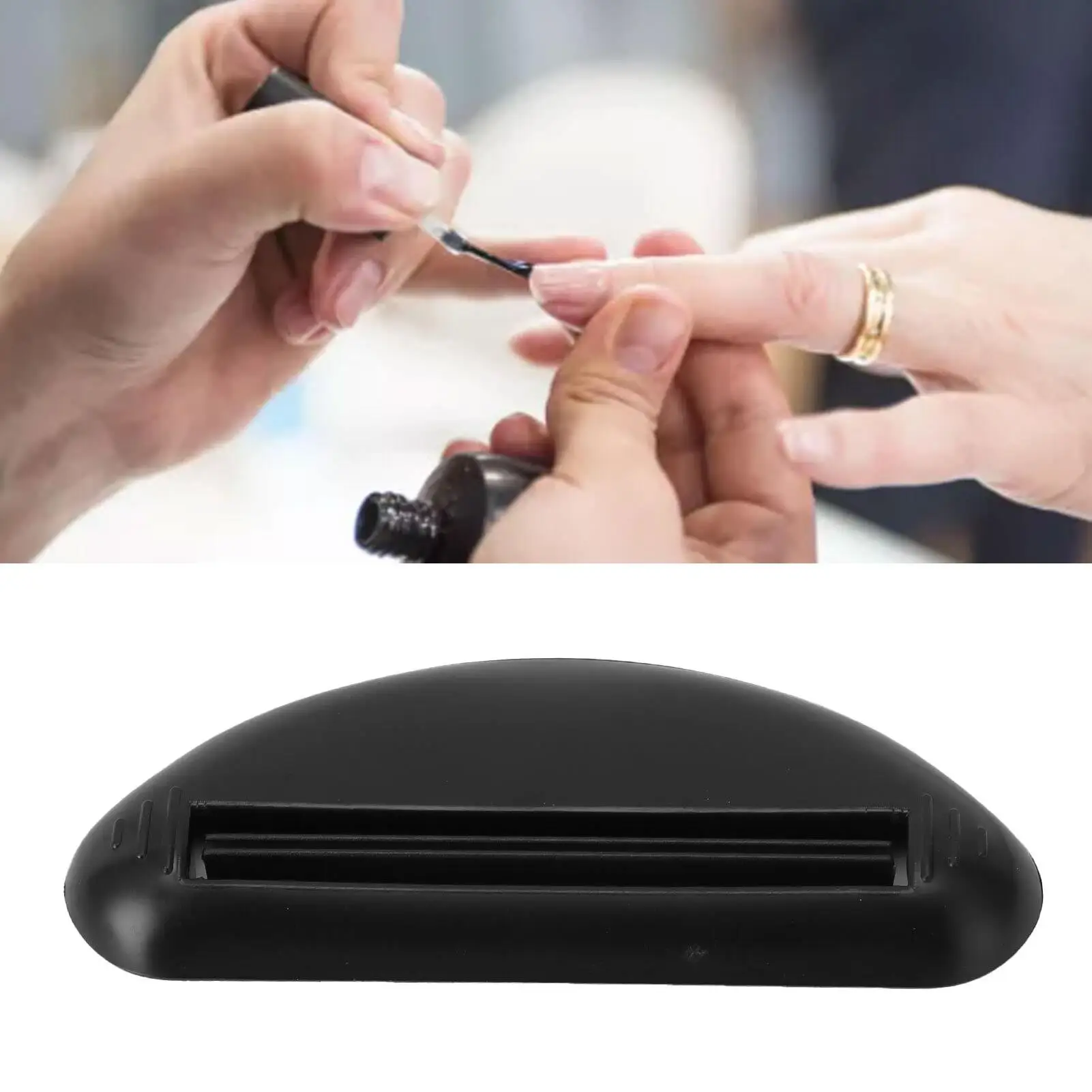 Portable Hair Growth Nail Extension Gel Tube Squeezer Tool - UV Gel Polish Squeeze Clip for Hair Care