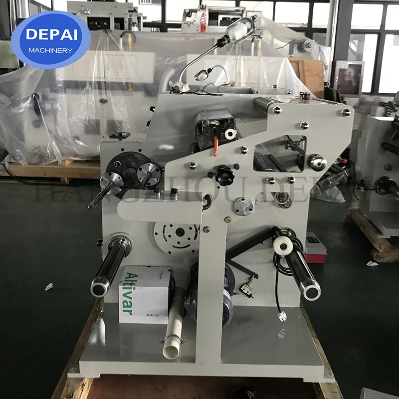 320mm Width Turret Adhesive Label Sticker Rotary Die Cutter and Slitter Full Rotary Die Cutting Slitting Machine