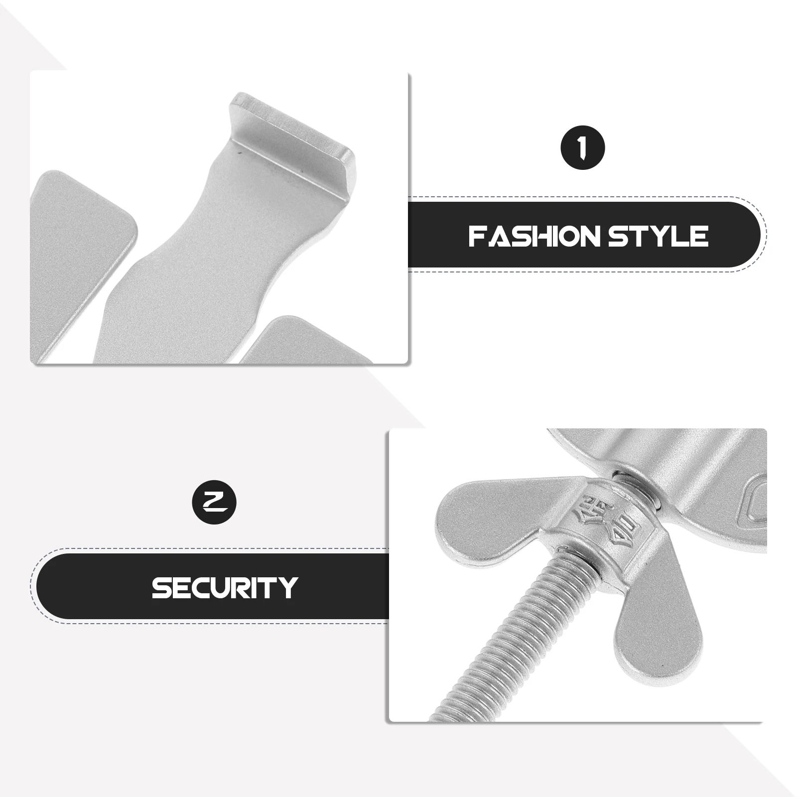 Kunci Perangkat Keamanan Hotel Rana Pintu Portabel untuk Kamar Gadis Paduan Aluminium