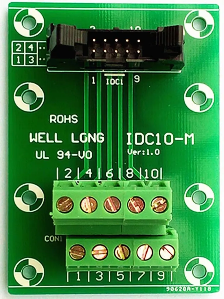 2Pcs/Lot IDC10 2x5 Pins 0.1