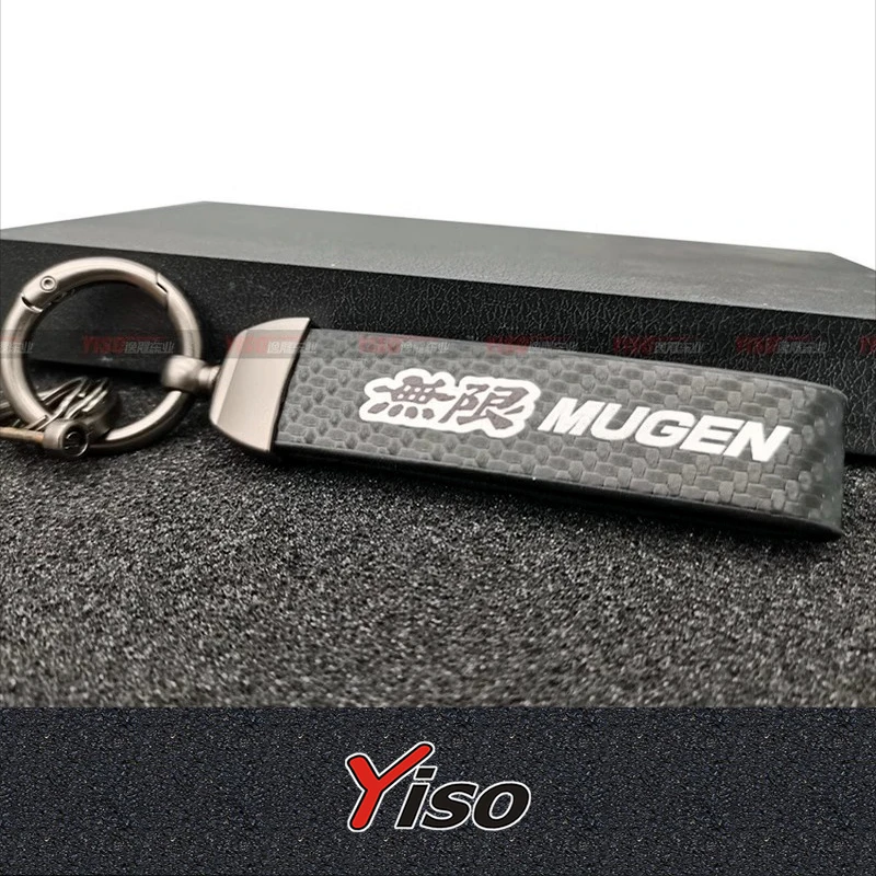 

Suitable for Mugen JSracing Civic TypeR Fit GK5 car Spoon Unlimited JDM pendant Keychain
