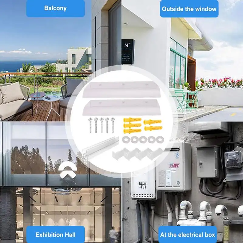 فناء المظلة نافذة المظلة الباب المأوى الباردة والحرارة مقاومة شرفة الشمس الظل المأوى للمدخل الشرفة الشرفة الفناء