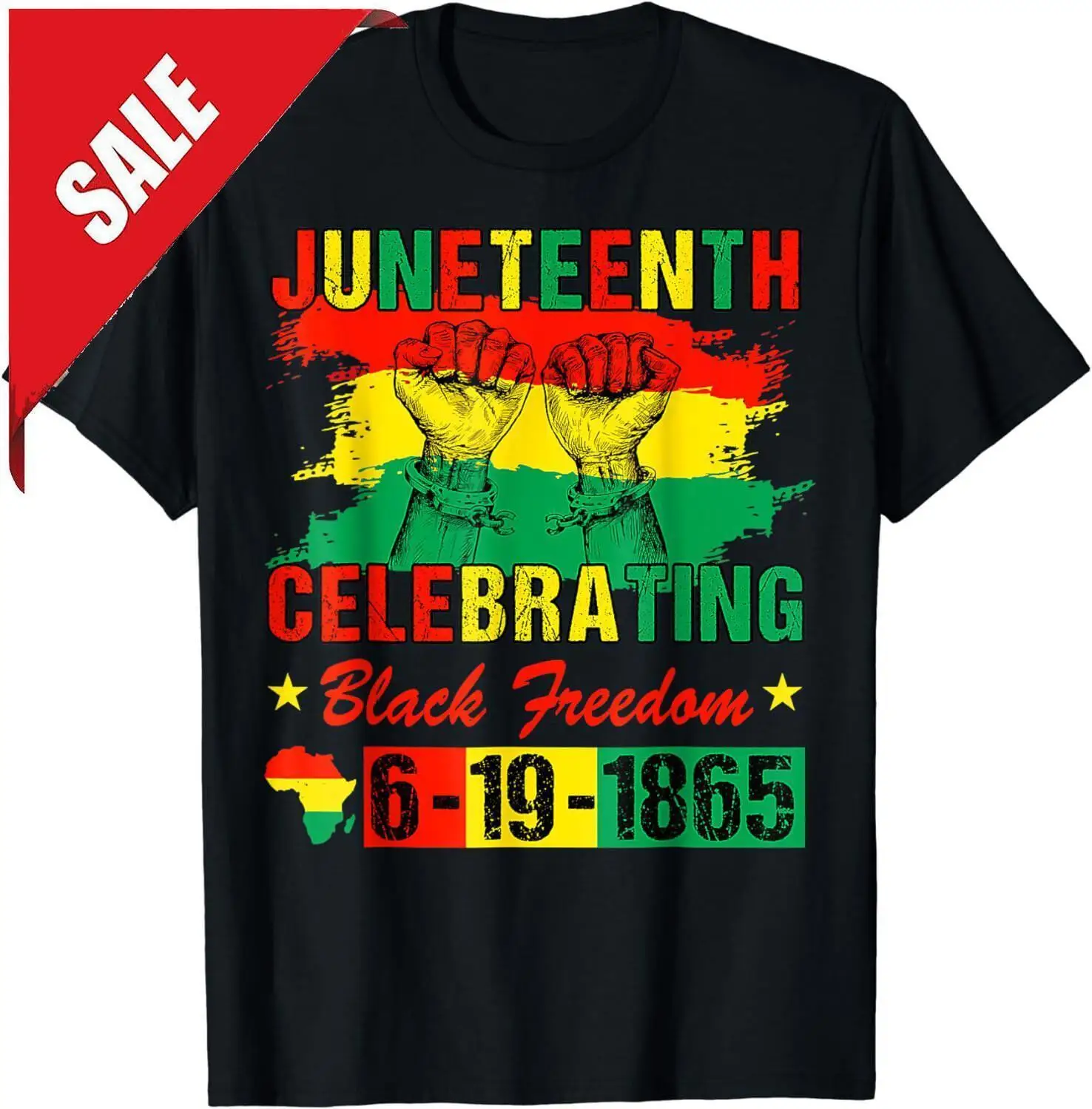 Juneteenth Celebrating Black Freedom 1865 African American T-Shirt