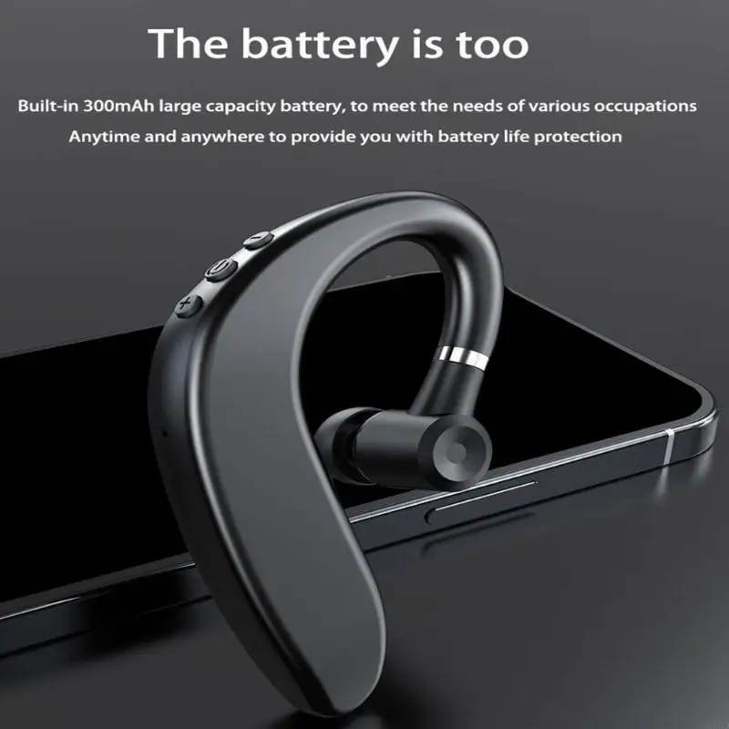 

G6DD Noise Cancelling Bluetooth-compatible Earbuds Wireless Single Earpiece for Running and Driving with Long Battery Lifes