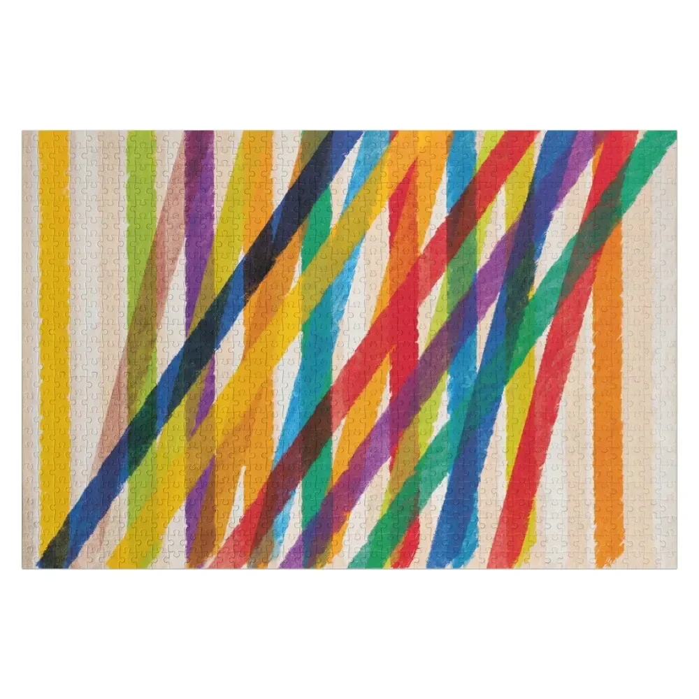 Abstract art Colour Sticks Jigsaw Puzzle Christmas Toys Jigsaw Custom Puzzle