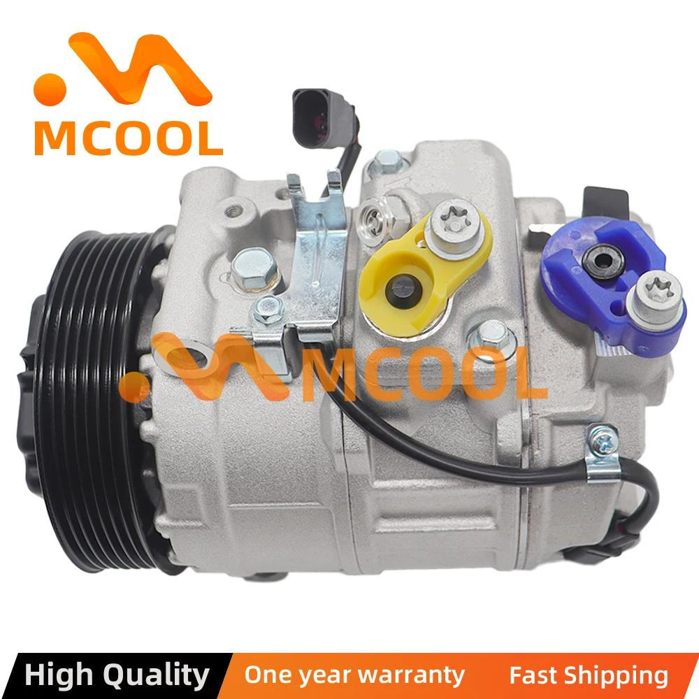 New For 7seu17c AC Compressor Audi Q7 7L5820803 7L5820803A 95512601110 94812601100 94812601101 95512601111 9551260112X