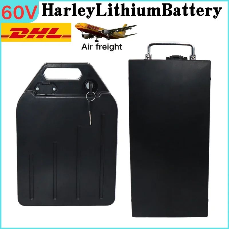 

Original 60V 20ah 30ah 50ah Electric motorcycle Waterproof Lithium Battery 18650 CELL 300-1800W use for Citycoco Scooter Bicycle