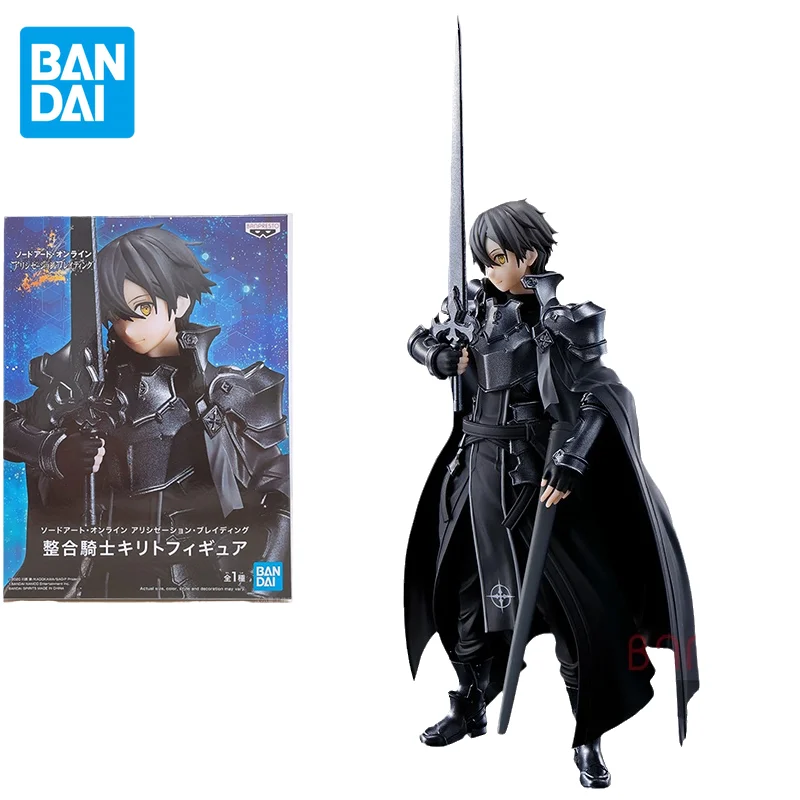 

Фигурка Bandai из аниме Kirigaya Kazuto для мальчиков и девочек, Оригинальная фигурка меча онлайн, подарок на Рождество, модель куклы