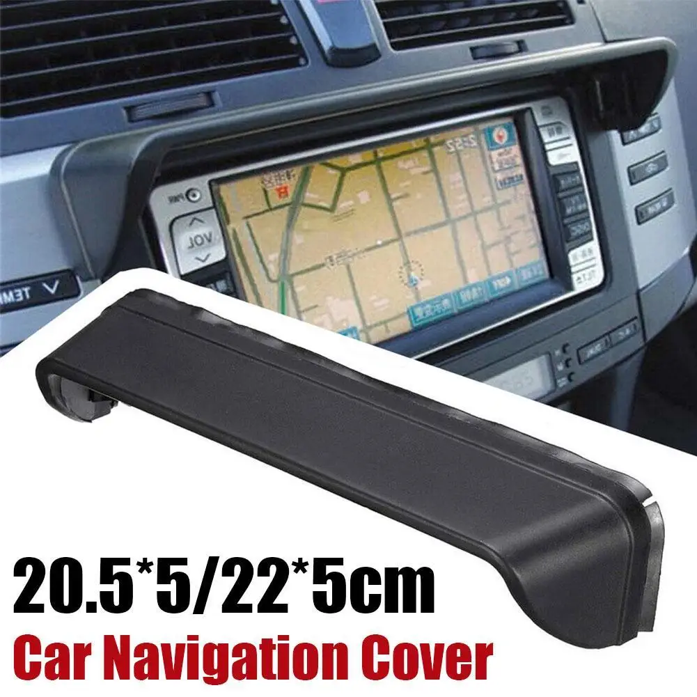 Car Navigation Sunshade Visor Dashboard GPS Hood Display Screen Sun Protection Reduce Glare Reflection Auto Interior Accessories