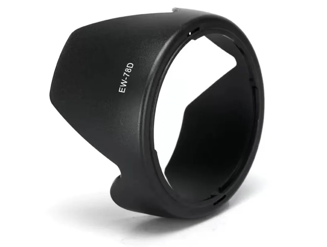 Special Light Shield Lens, Black Cover Acessório, Adequado para Canon EW-78D, EW-78BII