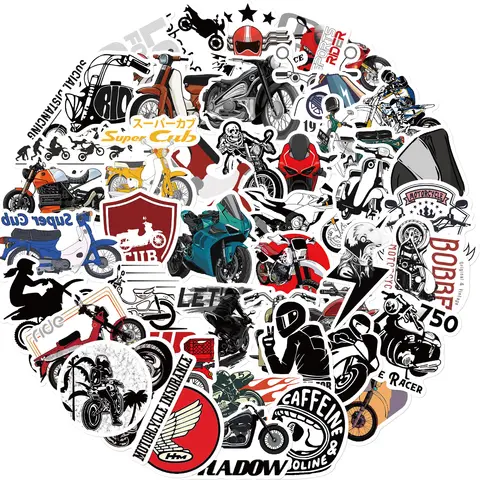 6 best sales बाइकर स्टिकर - №3