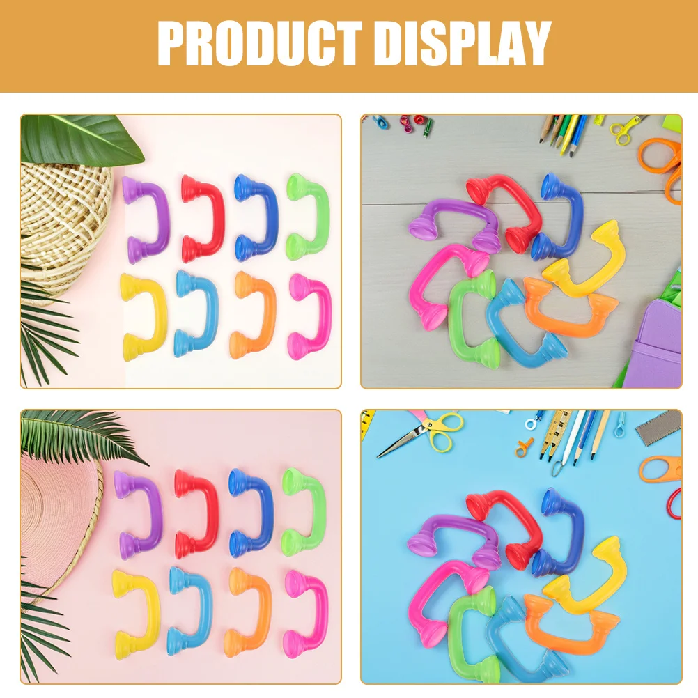 어린이 독서 언어 발달 유치원 학습 유아 장난감을위한 10Pcs 다채로운 청각 피드백 속삭임 전화