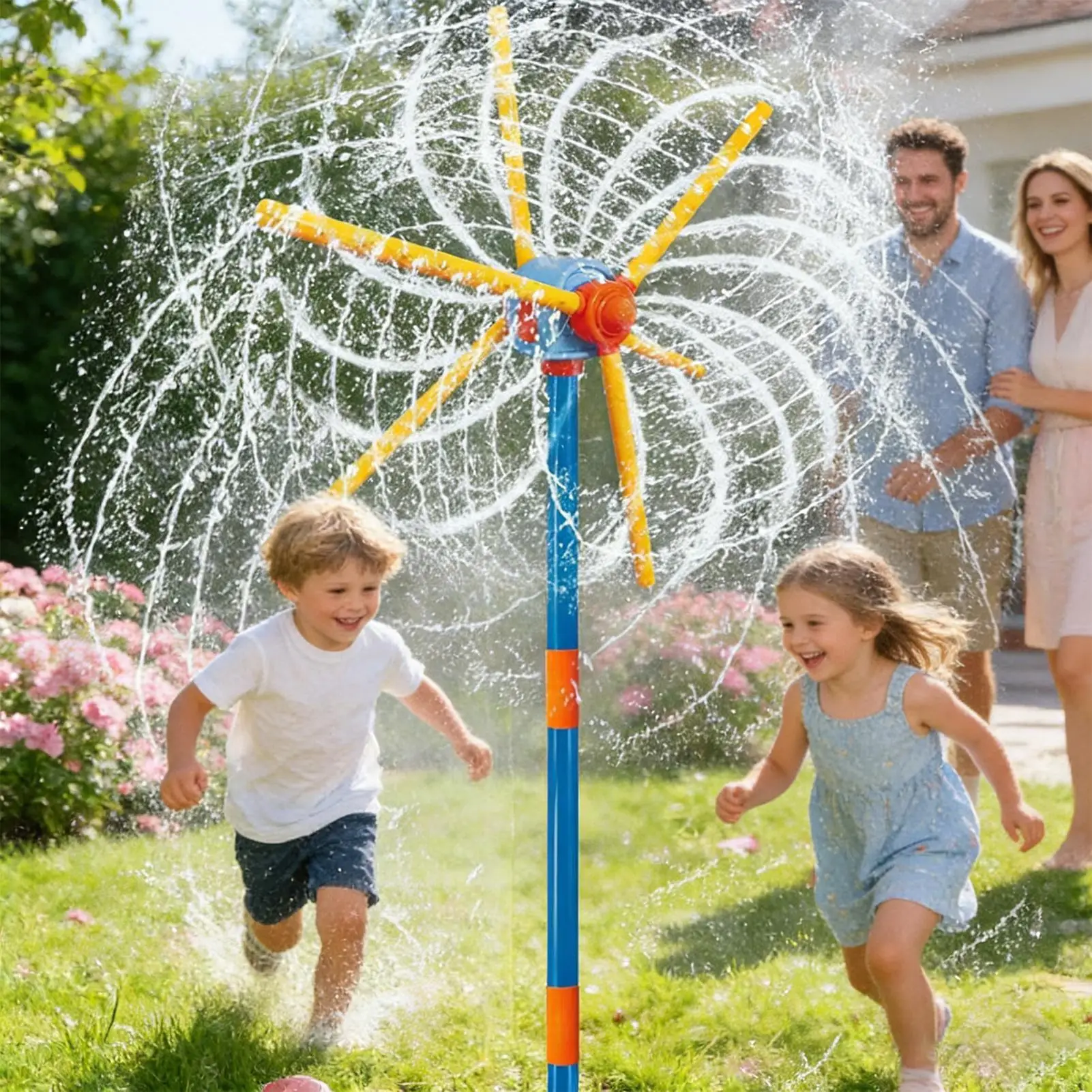Kids Sprinkler Windmill Fun Sp - Kids Outdoor Yard Toys recension och pris