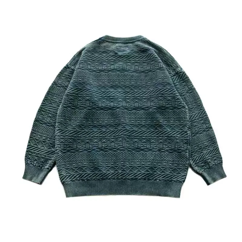 Kapital Horiguchi Hiroi Knitwear Casual Loose Overhead Men's Winter Long Sve round Ne Vintage Japanese Sle