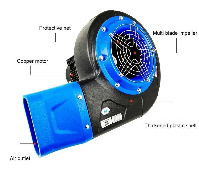 

5.5Kw 7.5kw High Pressure 360 Dryer Car Wash Blower