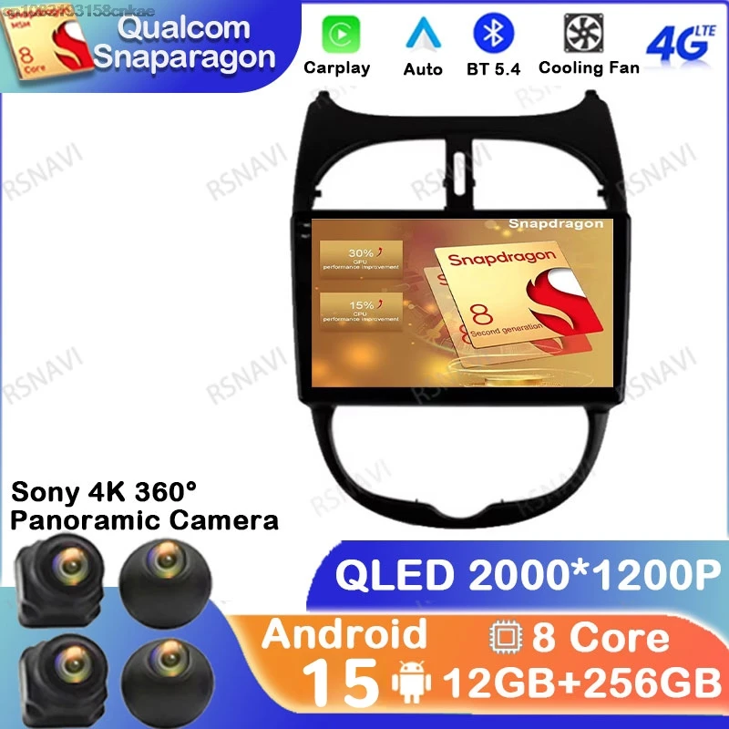 Android 15 Car Radi…