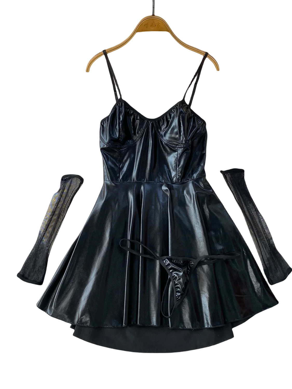 

Ele сексуальный ремешок из искусственной кожи Dr, женская летняя утягивающая юбка с высокой талией, крутая юбка Faion Sensation