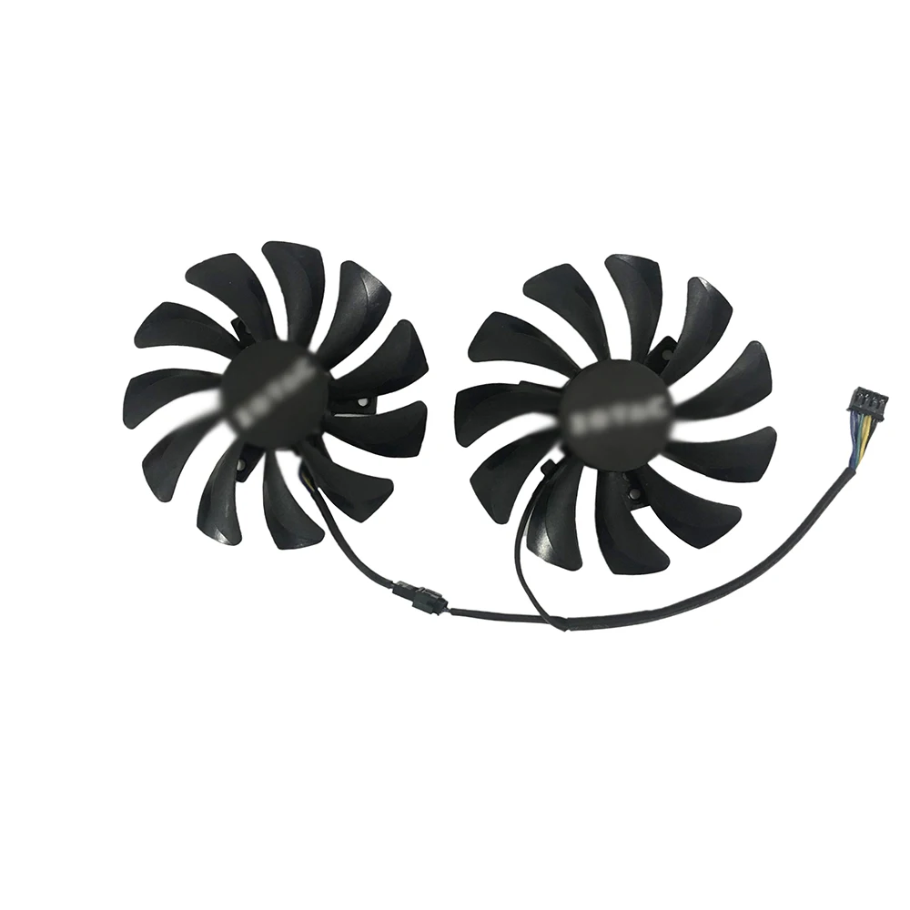 2Pcs/Set GA91S2H,GPU Cooler,Video Graphics Card Fan,PLD09210S12HH,For AFOX Radeon RX 5500 6600 XT RX5500 RX6600