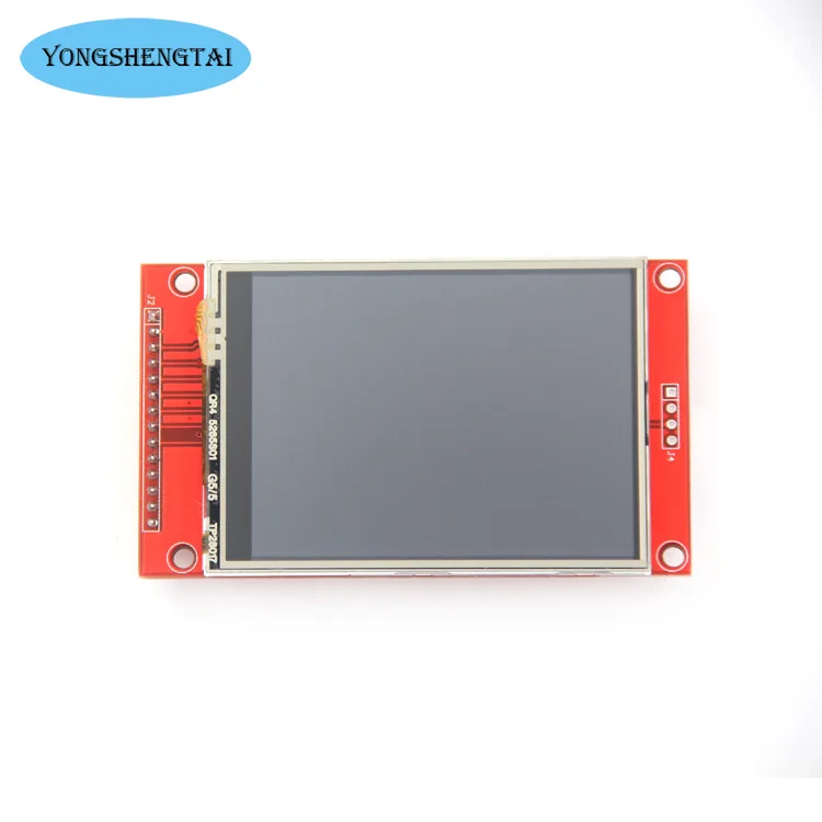 Módulo de pantalla LCD TFT Serial SPI de 3,2 pulgadas, 320x240, con controlador de Panel táctil IC ILI9341 para MCU sin pantalla táctil