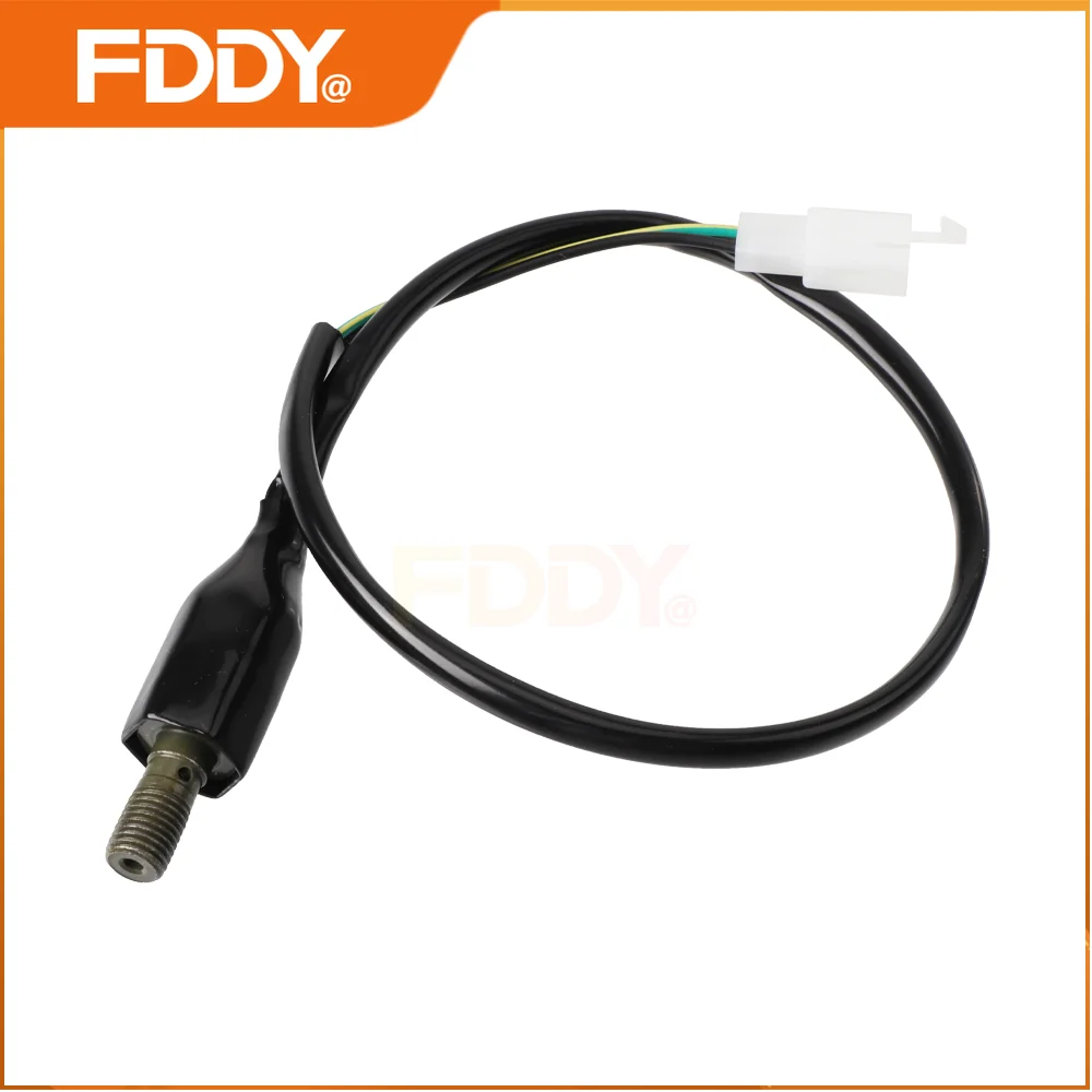 FDDY Universal Motorcycle ATV Hydraulic Brake Light Switch Banjo Bolt M10x1.25 For Yamaha Harley Honda Suzuki