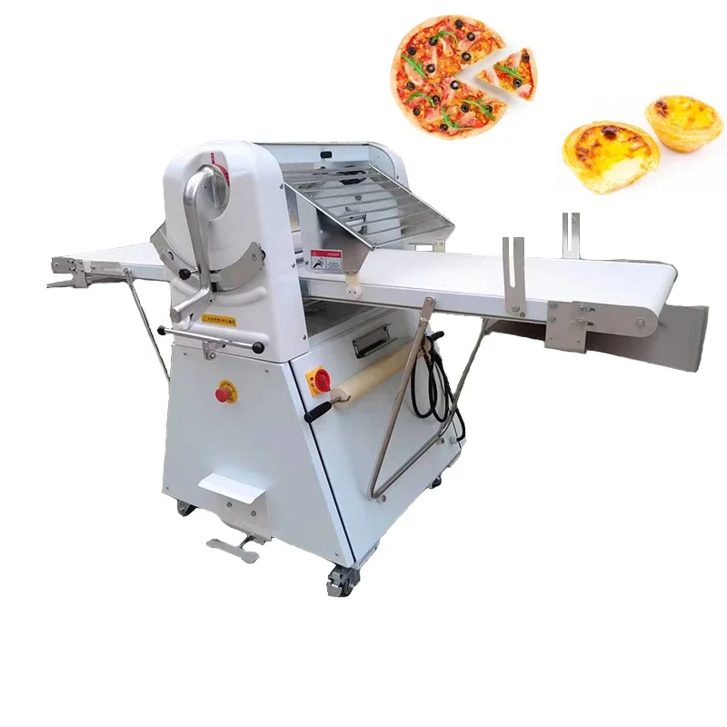 

Stainless Steel Commerical Dough Sheeter Bakery Equipment Croissant Dough Roller Sheeter Cutter Machine