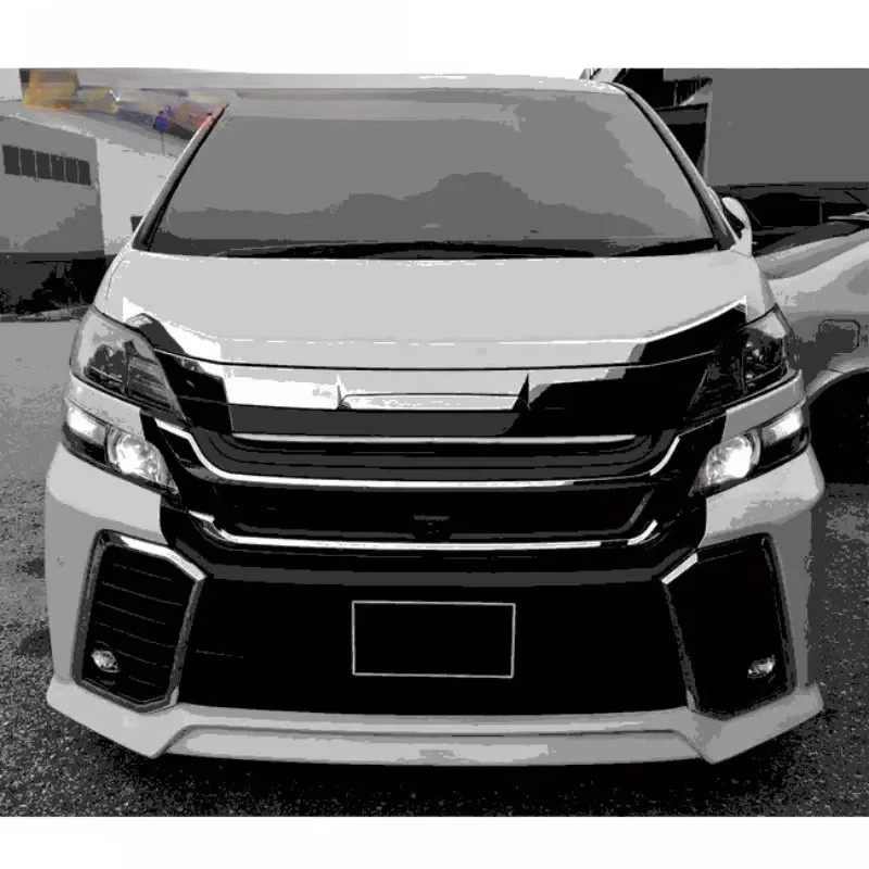 

High Quality 100% FITMENT Vellfire 2008 To 2015 ALPHARD BODY KIT PP MATERIAL Car Bumpers For Vellfire 20