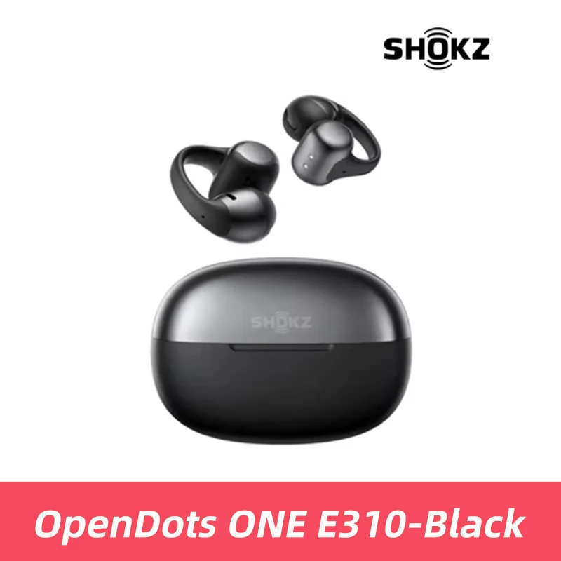 SHOKZ OpenDots ONE E310 Open draadloze Bluetooth-headset V5.4 met microfoon Dolby-geluid Waterdicht Lange batterijduur E310 - afbeelding 1